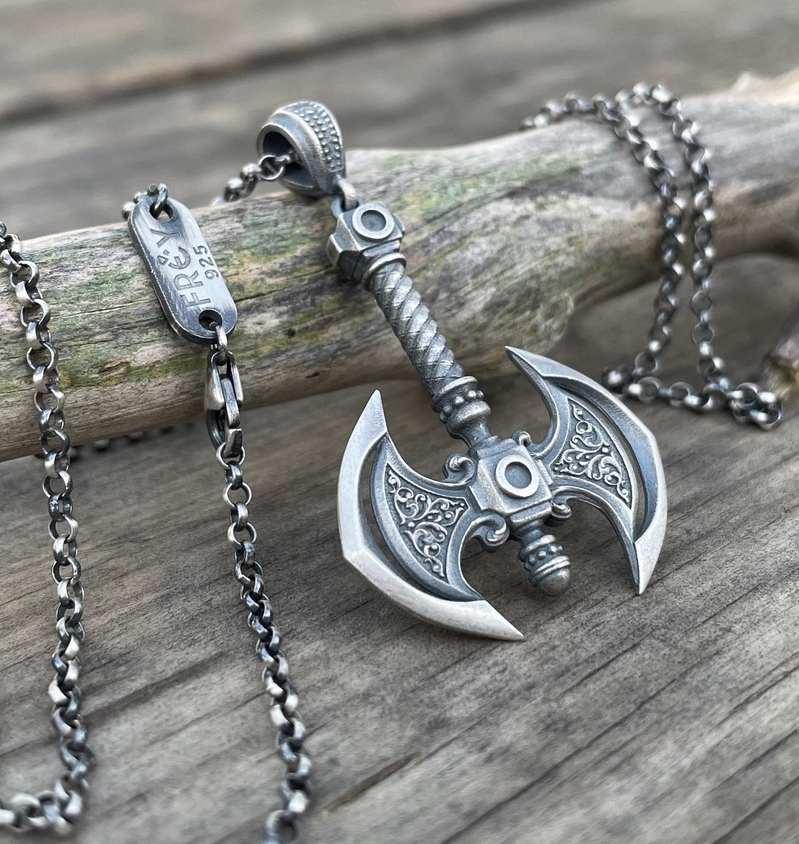 Çift Başlı Viking Baltası