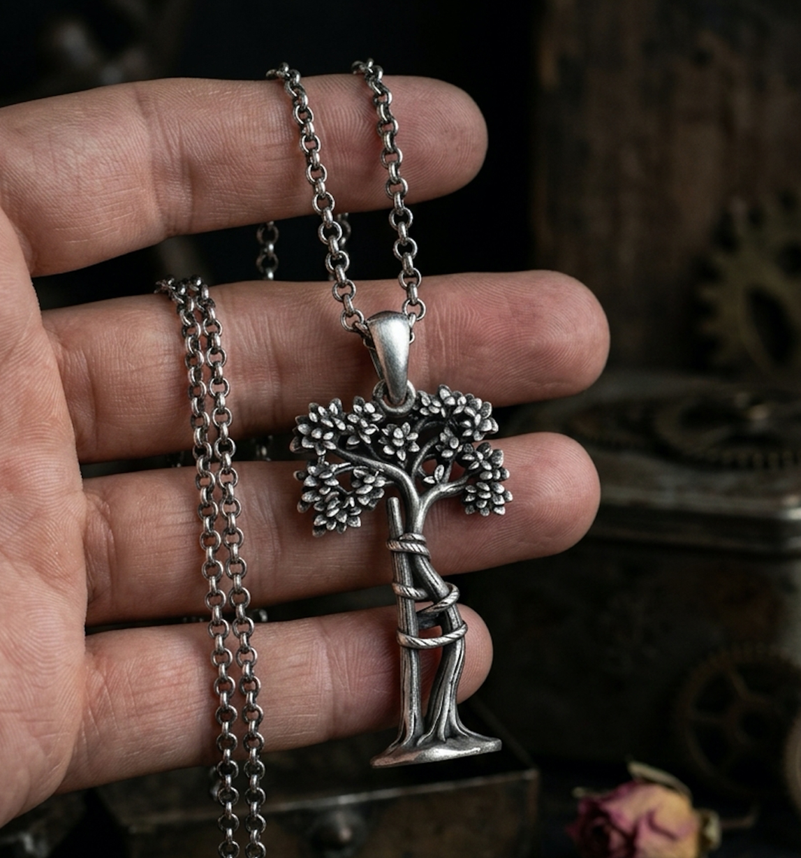 Ortopedi Temsili Andry Ağacı Kolye