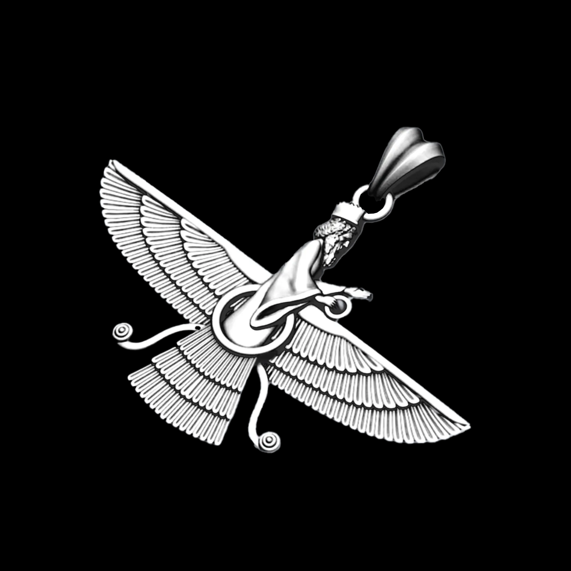 Faravahar Kolye – Pers Sembolü Kolye - Zerdüştlük Sembolü