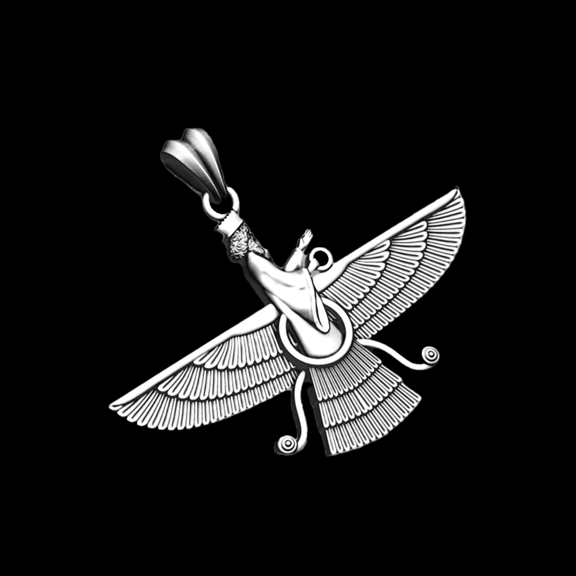 Faravahar Kolye – Pers Sembolü Kolye - Zerdüştlük Sembolü